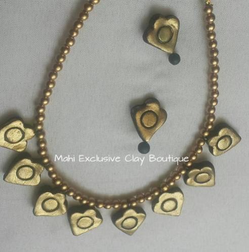 Terracotta Necklace Set 05