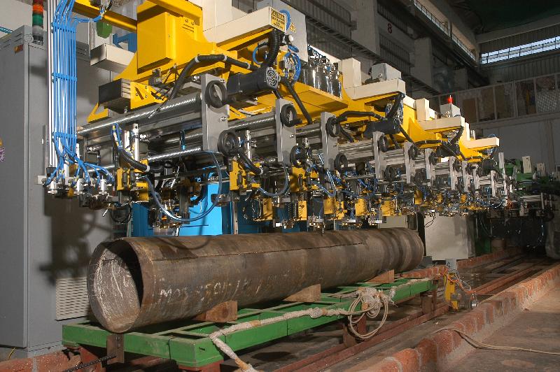 Longitudinally Welded Saw Pipe UT Inspection System 04