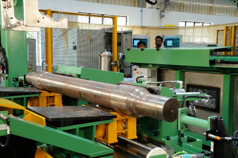 Railway Axle and Wheel Ultrasonic Inspection System 02