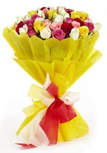 Mix Rose  Flower Bunch