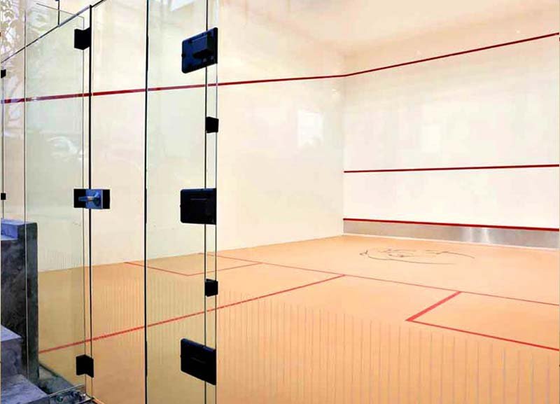 Squash Court Hard Plaster System 02