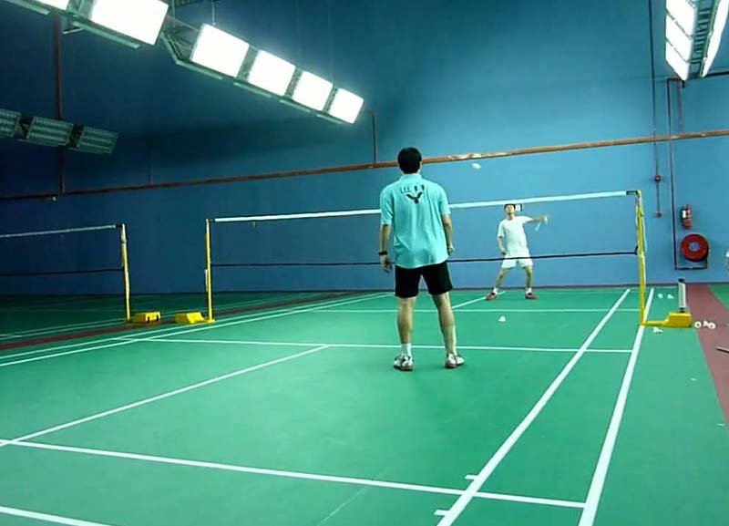 Badminton Court Lighting System 03