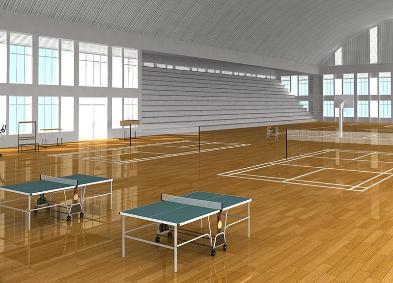 Multipurpose Hall Flooring 02