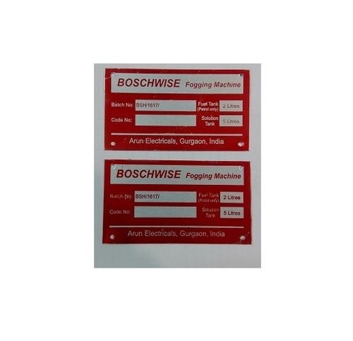 Multi Color Name Plate 04