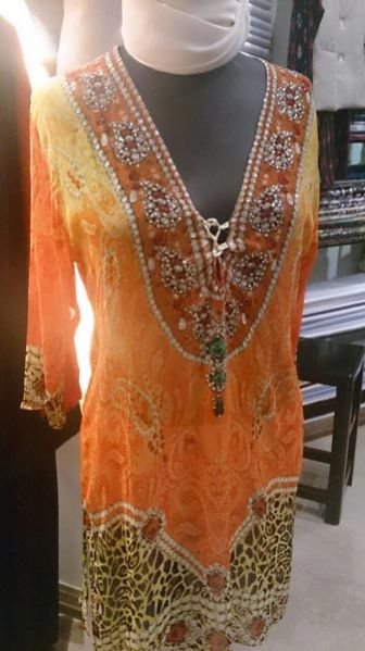 Polly Chiffon Tunic