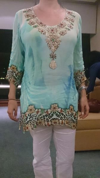 Silk Crepe Tunic A