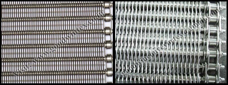 Eye Link Wire Mesh Conveyor Belt 01