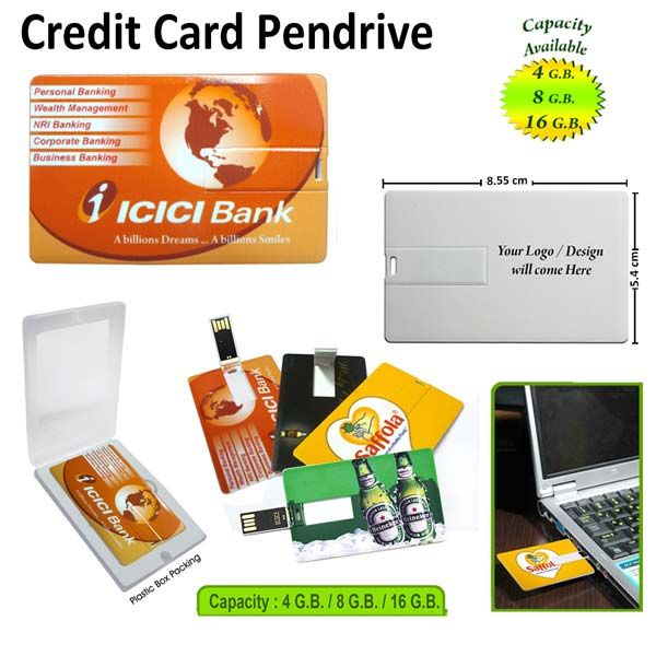 Credit Card Pen Drive
