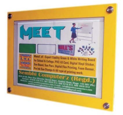 Polycarbonate Display Board