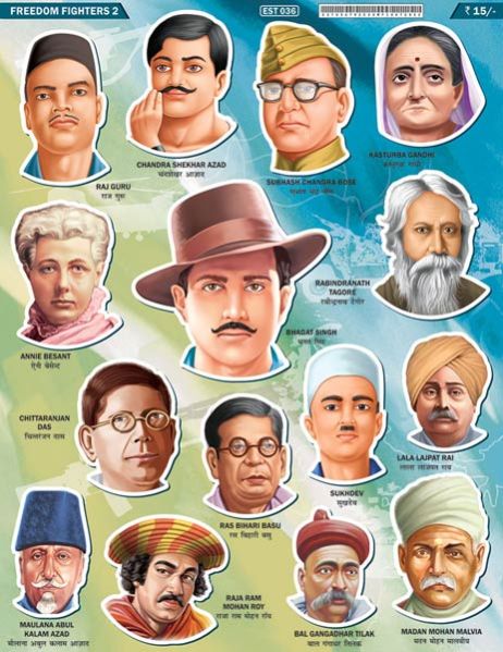 Freedom Fighter EduStickers