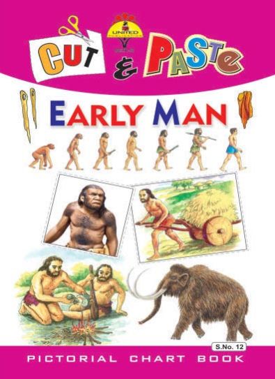 Small Cut & Paste Early Man Stickers