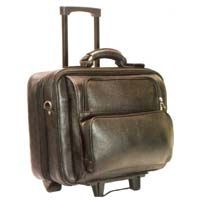 Leather Trolley Bag