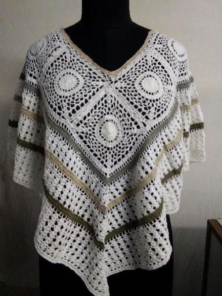 Crochet Ponchos 01