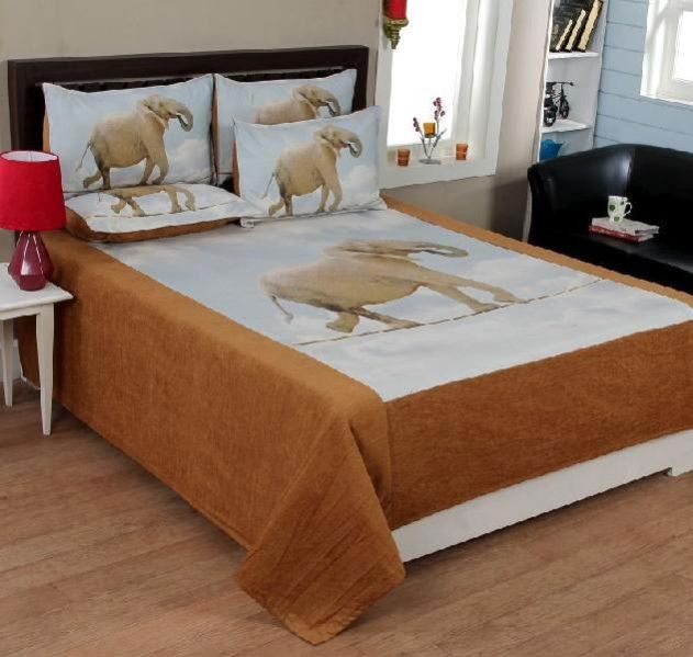 Digital Printed Jacquard Bed Covers 04