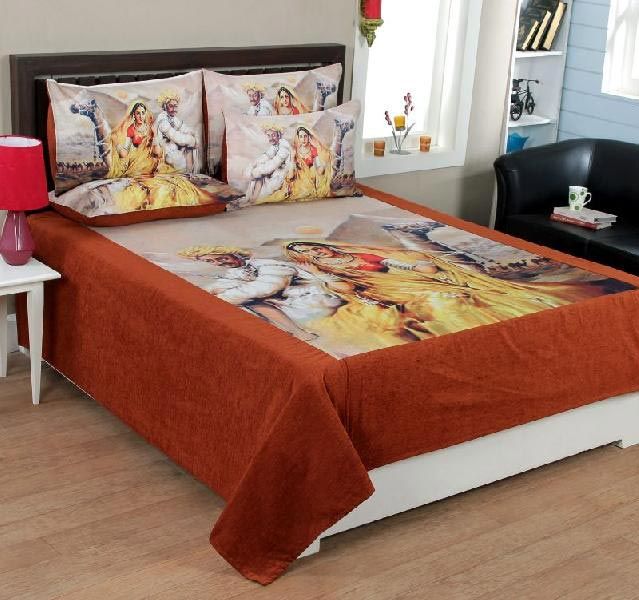 Digital Printed Jacquard Bed Covers 07