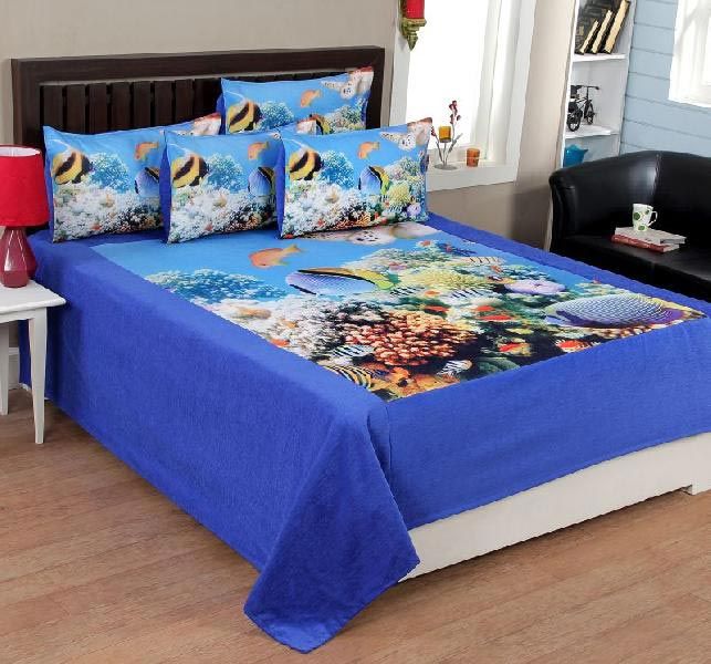 Digital Printed Jacquard Bed Covers 11