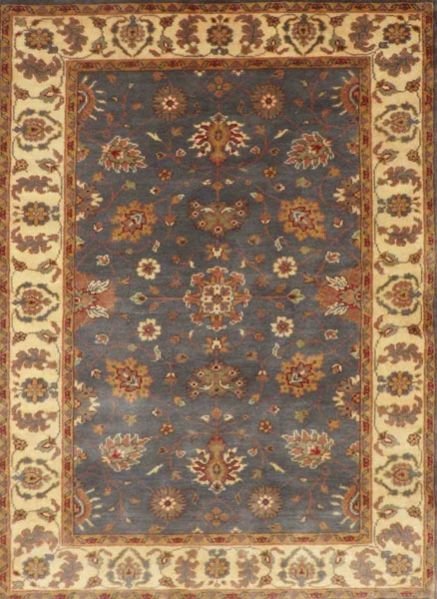 Hand Knotted Sultanabad Titan Cream Rug