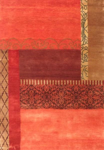 Hand Knotted Super Terracotta Lori Carpet