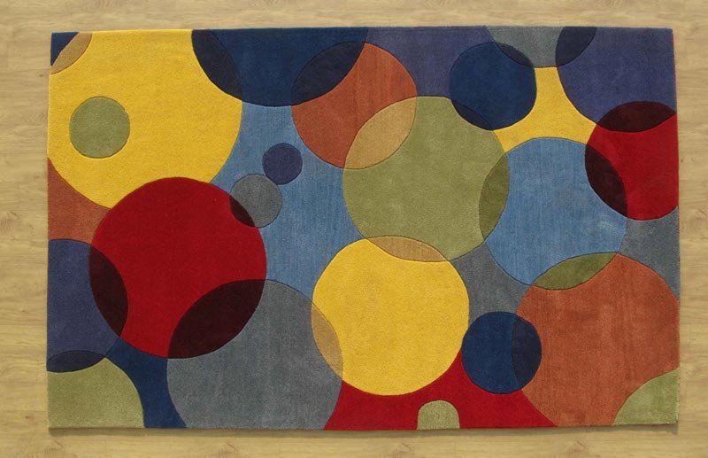 Ring Ball Design Carpet