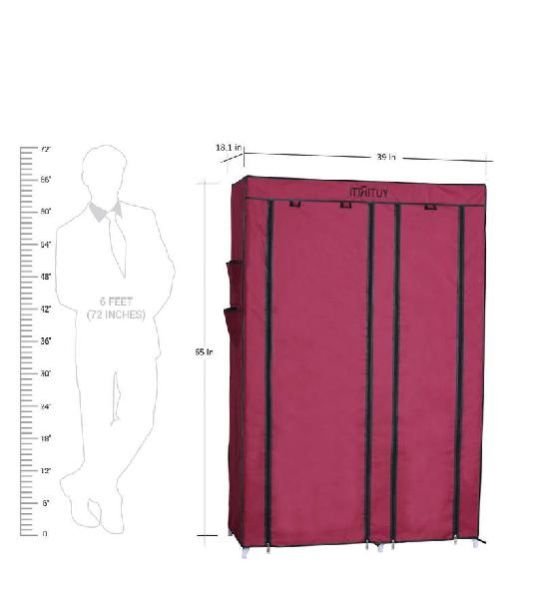 Waterproof Fabric Portable Wardrobe 05