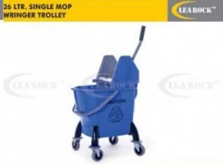 Single Mop Wringer Trolley (26 Ltr.)