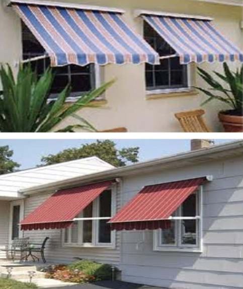 Drop Arm Awning