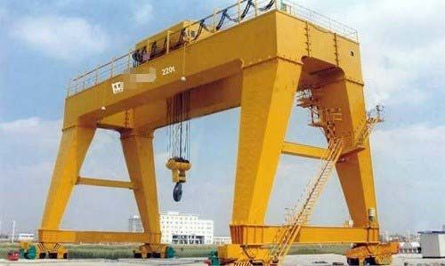 Heavy Duty Double Trolley Gantry Crane with Hook
