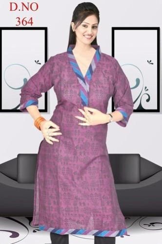 Straight Long Designer Kurtis