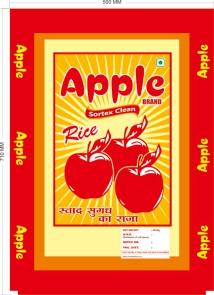 Apple Rice Packaging Bag