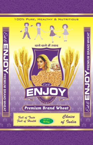 Enjoy Wheat Bopp Packaging Bags