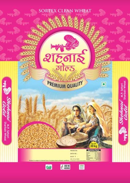 Sehnai Wheat Bopp Packaging Bags