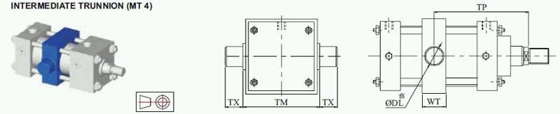 Intermediate Trun Nion (MT 4)