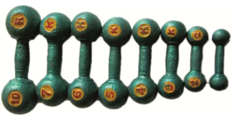 Cast Iron Dumbbells