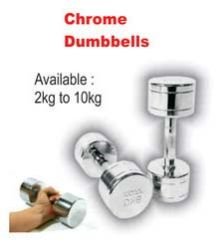 Chrome Dumbbells