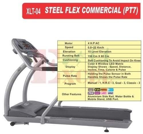 Steel Flex Commercial Motorized Treadmill