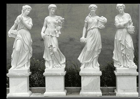 Marble Female Statue 01