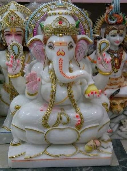 Marble Ganesh Statue 02