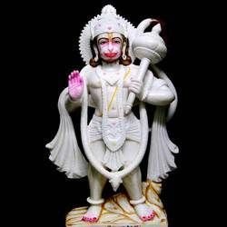 Marble Hanuman Statue 01