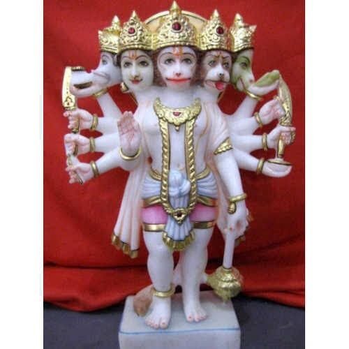 Marble Hanuman Statue 02