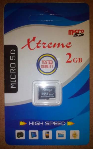 2 GB Micro SD Card