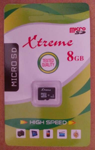 8 GB Micro SD Card