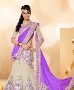 Ladies Lehenga Saree 01