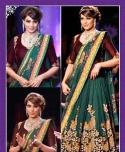 Ladies Lehenga Saree 04