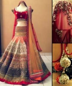 Ladies Lehenga Saree 05