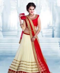 Ladies Lehenga Saree 09