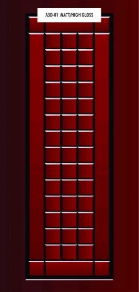 A3D - 01 Matt/High Gloss Alstone 3D WPC Door