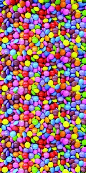 AO-42 Colorful Candy Oligo Printed Wooden Panel