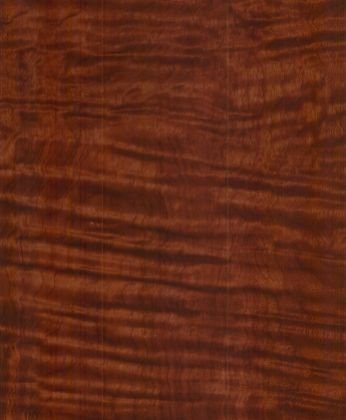 AO-73 Fumed Bubinga Oligo Printed Wooden Panel