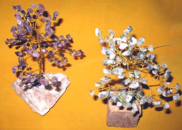 Green Tree With Stone 02