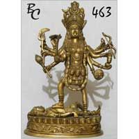 Brass Kali Statue 01